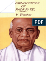My Reminiscences of Sardar Patel by V. Shankar (Vol 1)