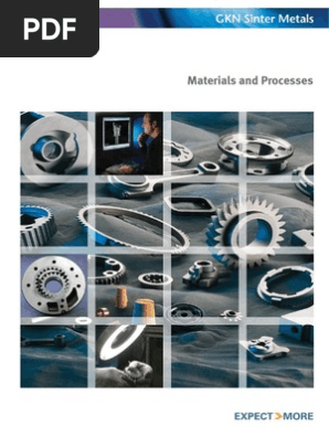 Gkn Materials And Processes En Pdf Forging Sintering