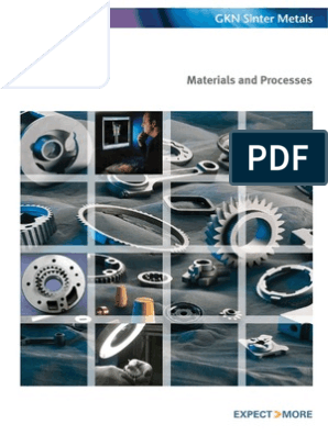 Gkn Materials And Processes En Pdf Forging Sintering