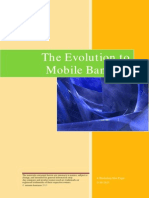 The Evolution To Mobile Banking PDF