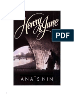 Nin, Anaïs -  Henry y June