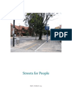 Streets For People: Brief - October 8, 2013