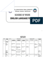 Scheme of Work English Form 2 2011