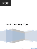 Download Back Yard Dog Tips by Pegoirwin SN18070983 doc pdf
