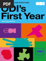 Download ODIs First Year Annual Report by Open Data Institute SN180723796 doc pdf