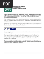 Southampton Film Festival Guide 2013