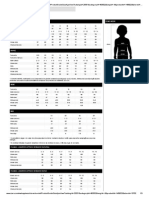 Zara-guia de Tamanhos Crianca e Bebe
