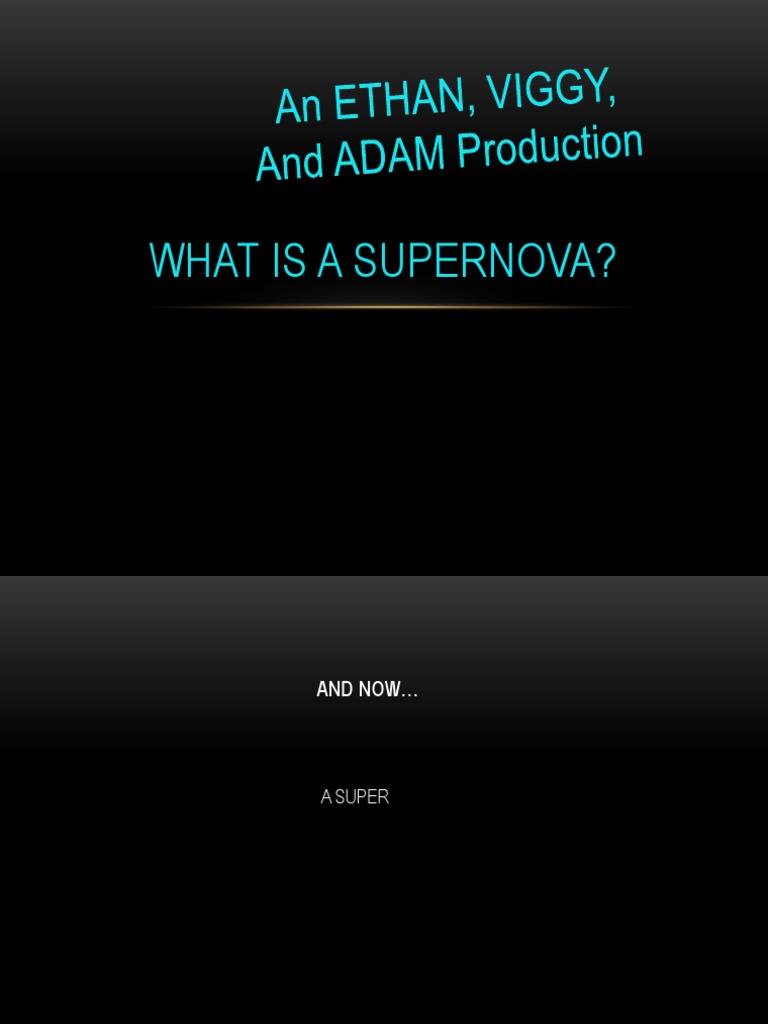 Understanding Supernova Explosions | PDF