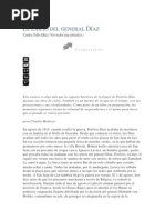 El exilio del general Díaz
