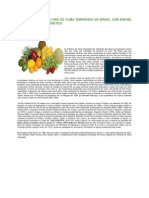 História Da Fruticultura de Clima Temperado No Brasil, Com Ênfase