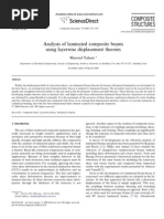 Analysis of Laminated Composite Beams Using Layerwise Displacement Theories PDF