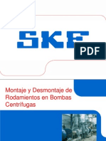 Montaje y Desmontaje de Rodamientos en Bombas Centrífugas