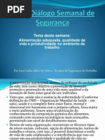 DSS – Diálogo Semanal de Segurança