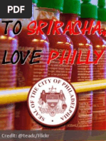 Download To Sriracha Love Philly Letter to David Tran CEO of Huy Fong Foods by Councilman James F Kenney SN180755577 doc pdf