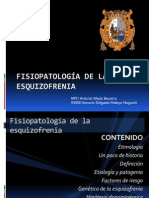 Fisiopatología de La Esquizofrenia