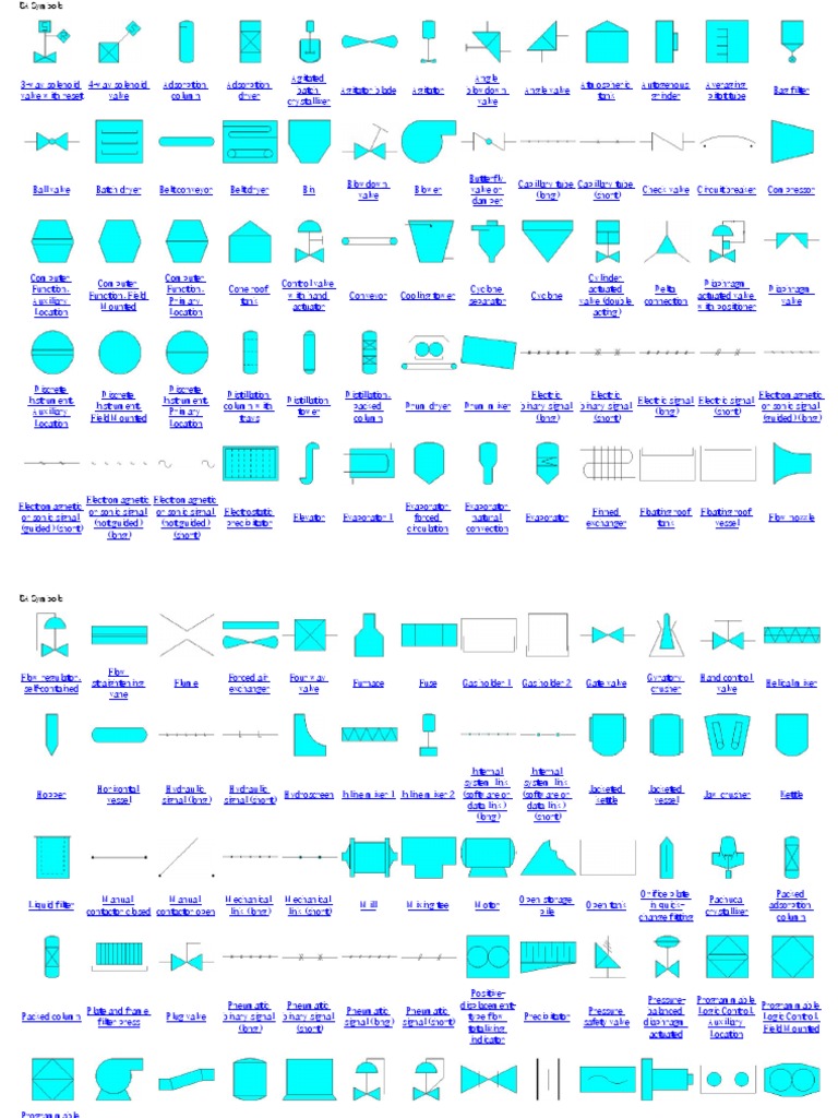 isa_symbols.pdf Valve Actuator