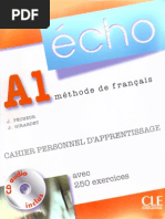 Download Echo A1 Cahier Personnel dApprentissage by brisasirb SN180784240 doc pdf