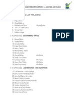 Lista de hermanos confirmados  consecutiva (01) cena fin de año