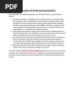 Valuation of Airthread Connections Questions Traduction