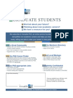 Versatile Ph.D. Flyer (Western Michigan)