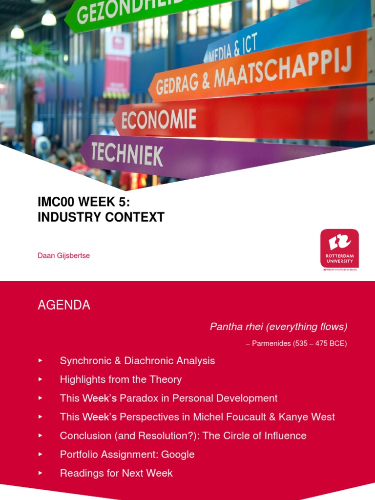 Week 5: Synchronic & Diachronic Analysis | PDF | Google | Science