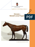 Kincsem Nemzeti Lovas Program PDF