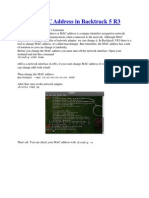 Change MAC Address in Backtrack 5 R3 PDF