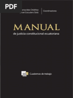 Manual de Justicia Constitucional