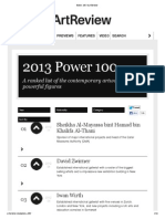 Power 100 - Art Review