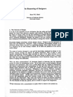 Reasoning of Designers Horst Rittel (1988) PDF