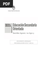 Educación secundaria orientada en Agro y Ambiente