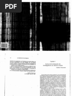 Wainerman - Acerca de La Formación de Investigadores