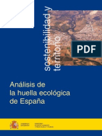 Huella Ecologica de Espana