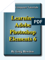 Download Learning Adobe Photoshop Elements 6 by Guided Computer Tutorials SN18083330 doc pdf