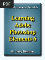 Download Learning Adobe Photoshop Elements 6 by Guided Computer Tutorials SN18083330 doc pdf