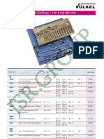 Tap & Die Set-Hss: in Metal Cases DIN Standards