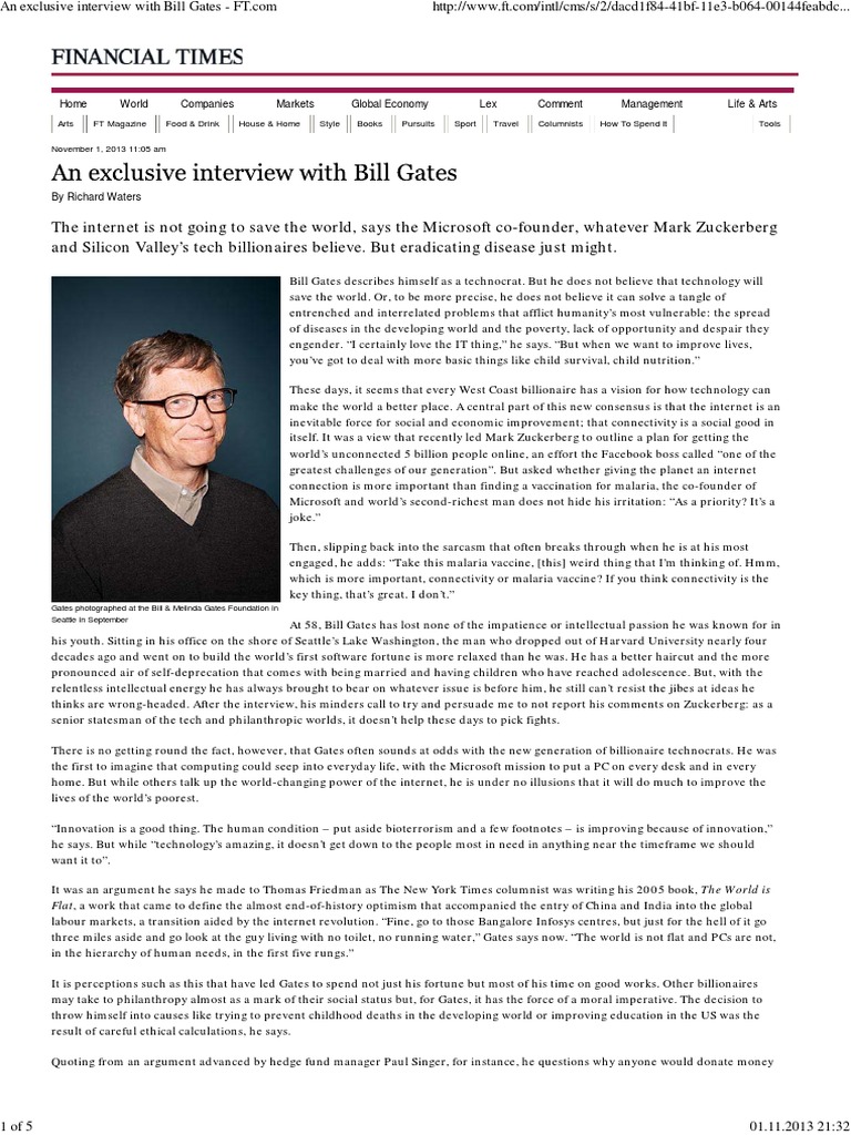 Untitled PDF Eradication Of Infectious Diseases Bill & Melinda