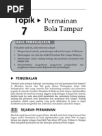 Topik 7 Permainan Bola Tampar PDF