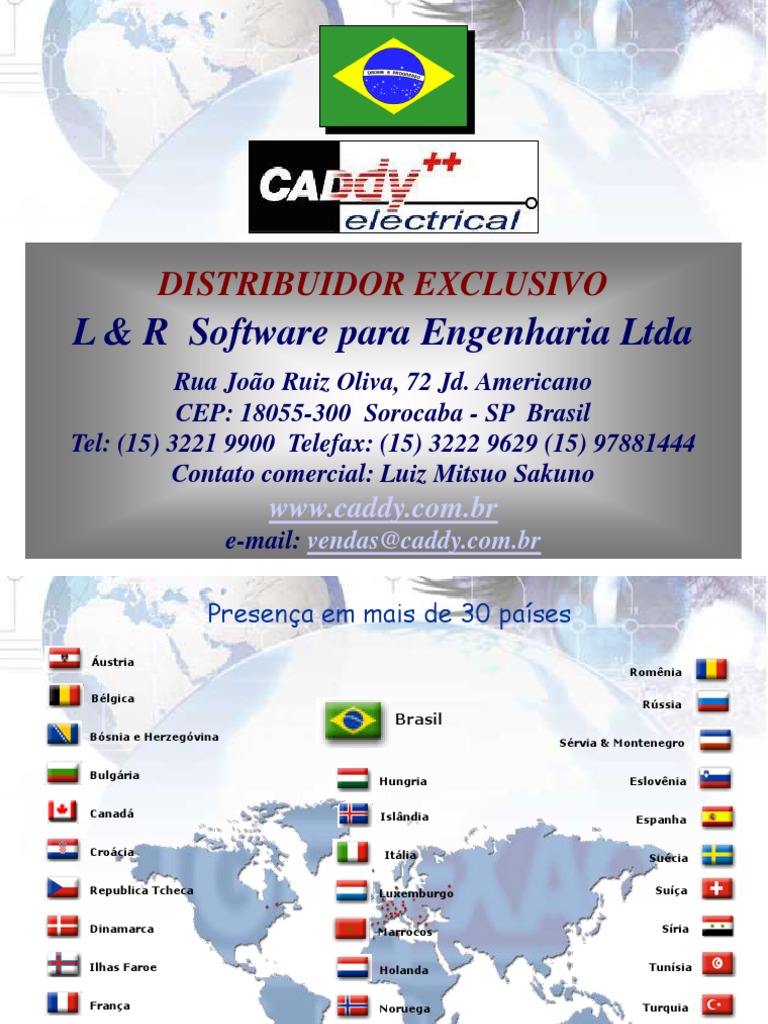 Software CADdy++ para Projetos Elétricos | PDF