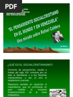 SOCIALCRISTIANISMO VENEZOLANO