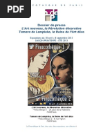 Download Dossier de Presse Art Nouveau Et Tamara de LempickaBD by Papy Rys SN180869297 doc pdf