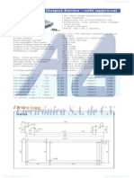 Drawing: 100W Single Output Series - With Approval