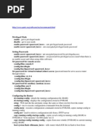 CLI Commands CCNA2