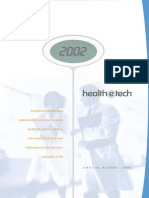 Health E Tech 2002 Annual Report