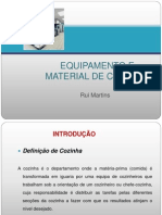 Equipamento Material de Cozinha