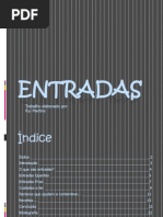 Entradas Frias e Quentes