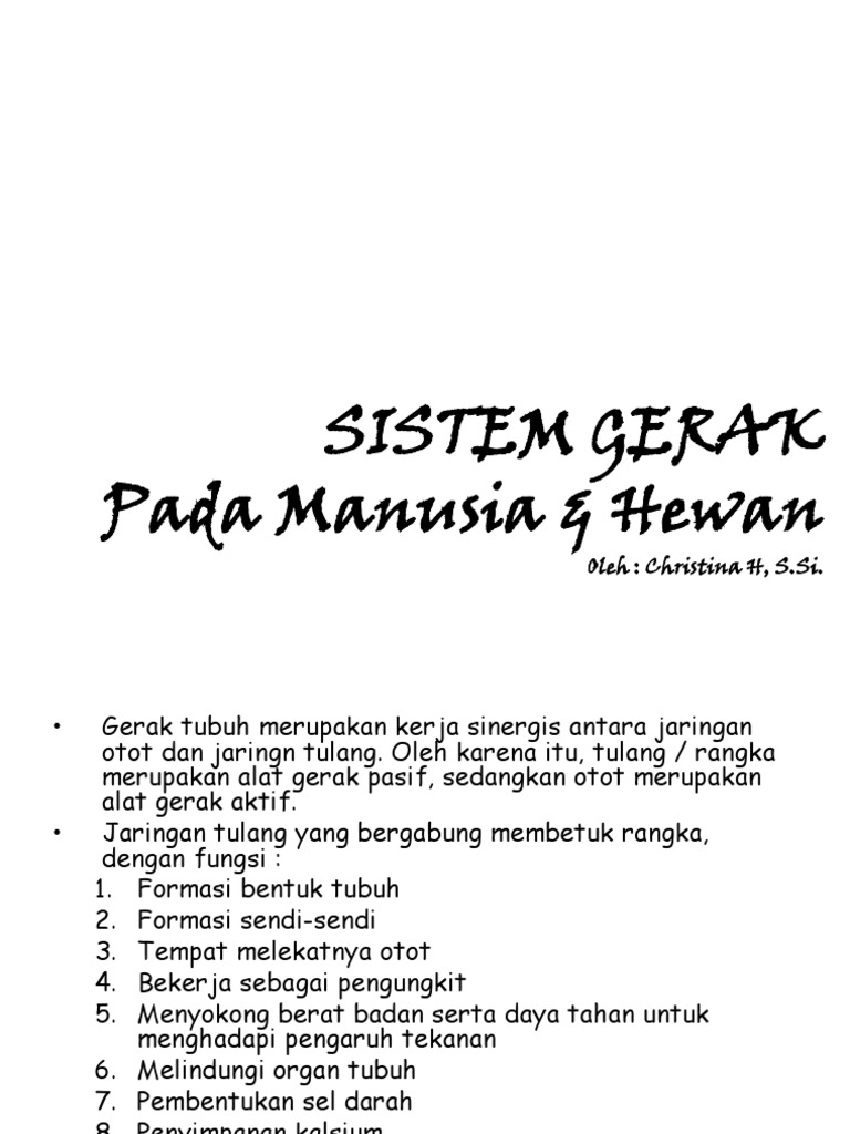 SISTEM GERAKppt