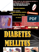 Diabetes Mellitus - Patologia General