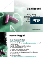 Blackboard Integration