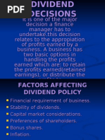 Download Dividend Decisions by angelpooja SN18093069 doc pdf